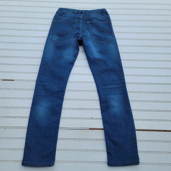 Pepperts! Jeans Boys Straight Adustable Wais Denim 27x28 Stretch Blue 12- 13 Y - Picture 3 of 11